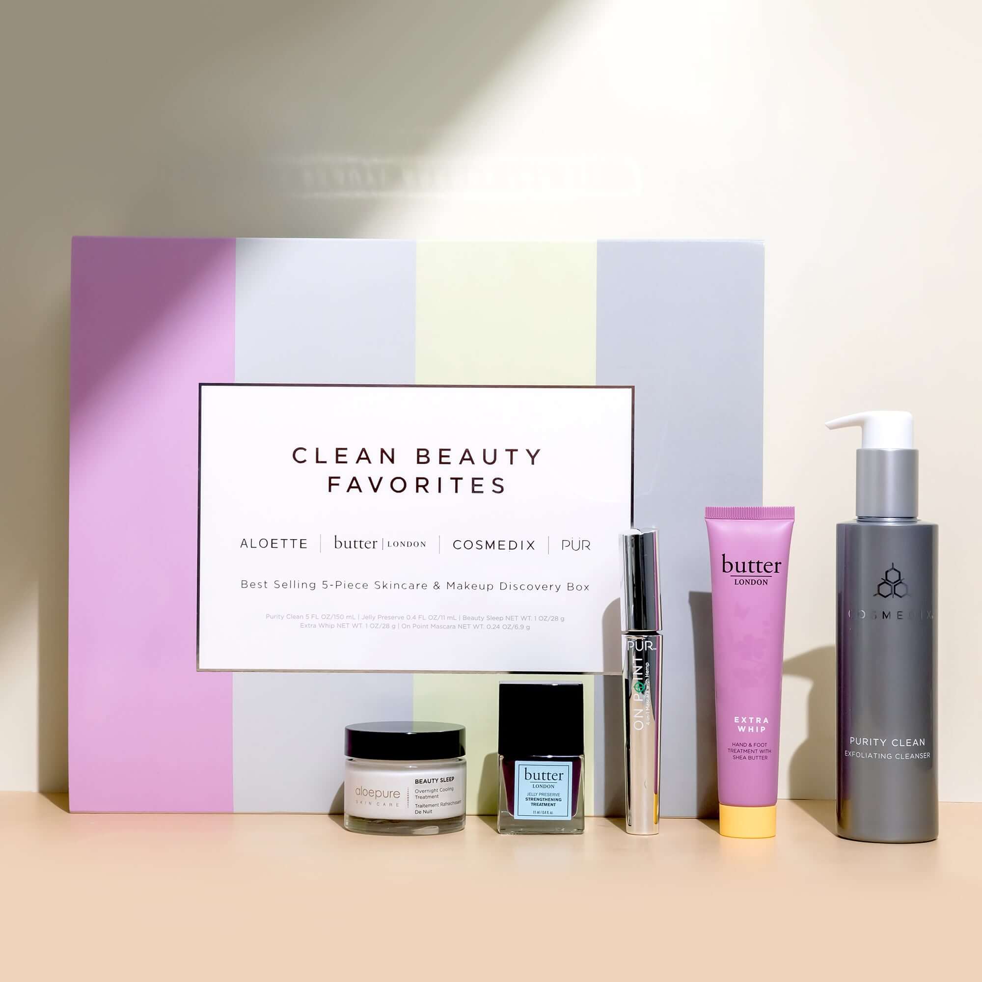 Clean Beauty News and the announcement of our Clean Beauty Favorites Best-Selling 5-Piece Skincare & Makeup Discovery Box! - C O S M E D I X